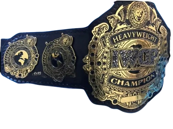IWGP HEAVYWEIGHT CHAMPIONSHIP Belt 4MM ZINC plates