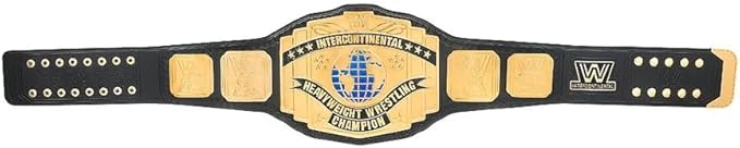 WWF Intercontinental & Universal Championship Title Belt