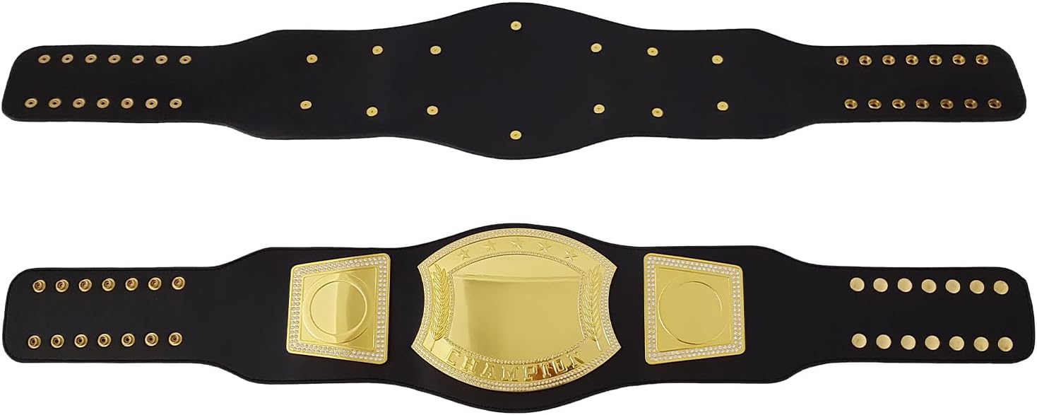 Championship Belt Customizable Wrestling Belt, Completely Personalized for All Sports