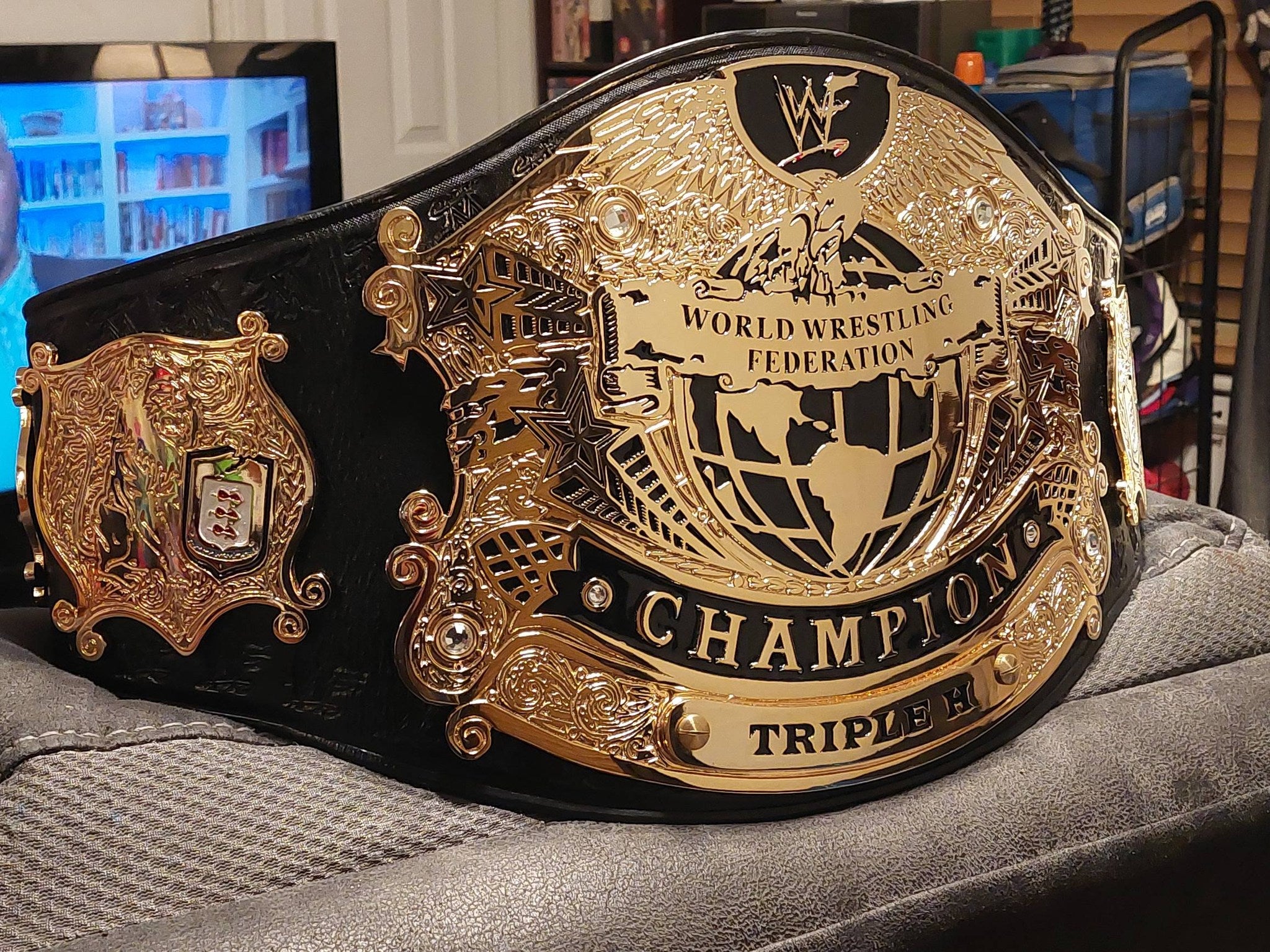 WWF World Heavyweight Championship Replica Belt (Triple H Edition)