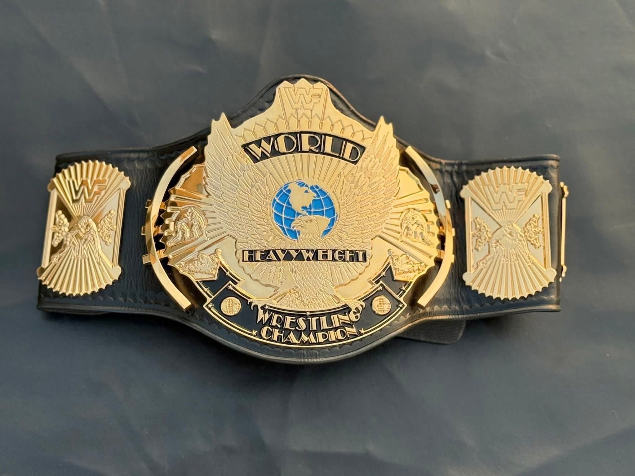 WWE Winged Eagle Dual Plated Championship Replica Title Belt