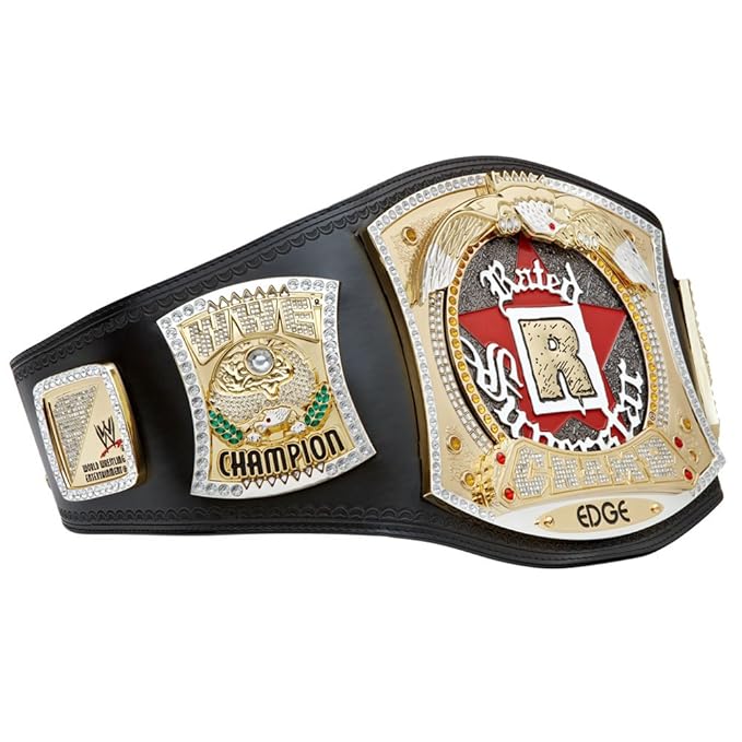Edge Rated R Spinner Replica WWE Championship Title Belt
