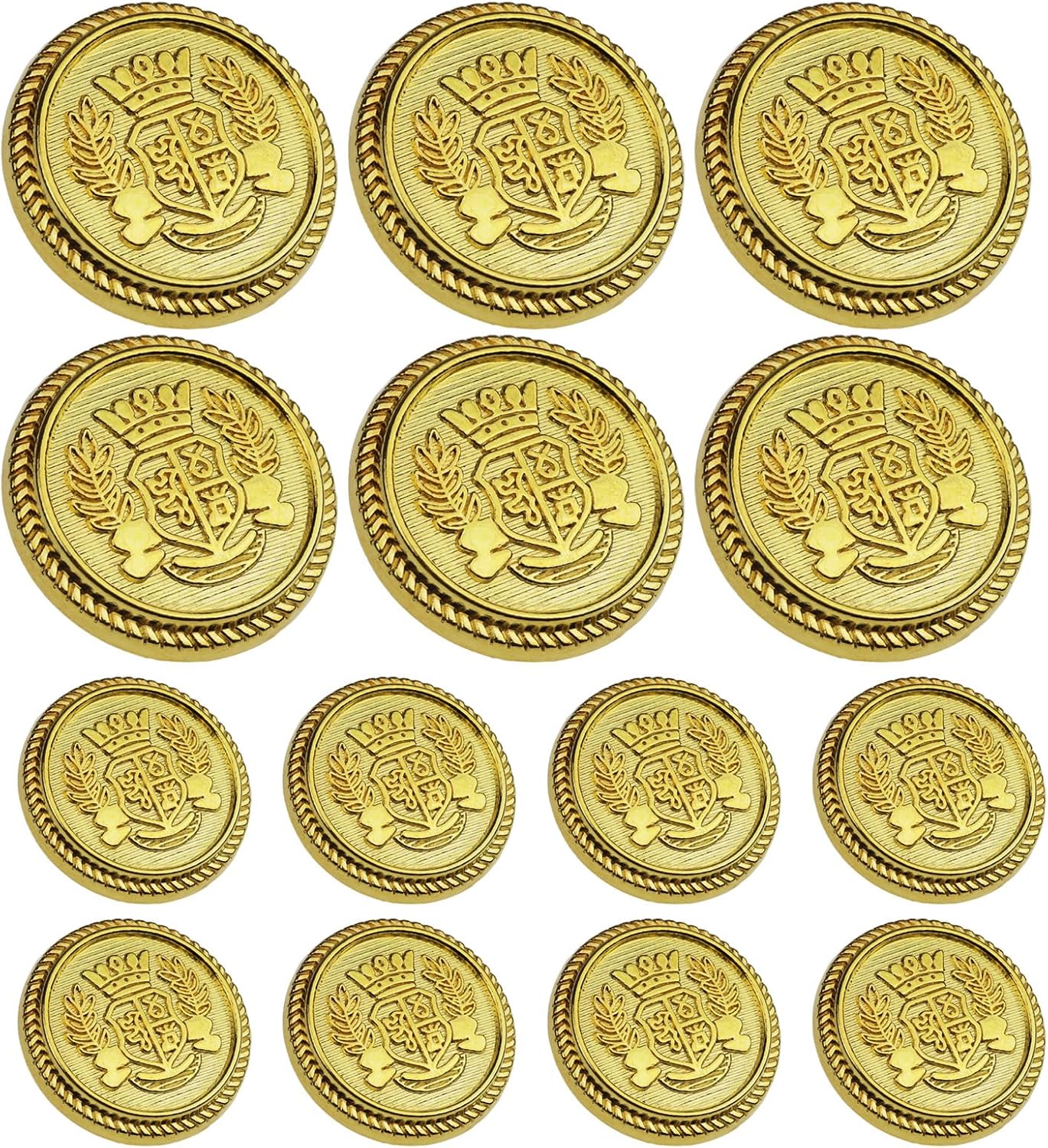 1PCS Gold Blazer Buttons for Men Replacement Buttons Suits Antique