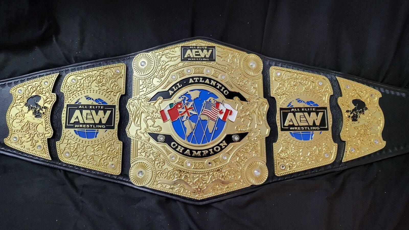 AEW ALL ATLANTIC CHAMPIONSHIP REPLICA TITLE BELT
