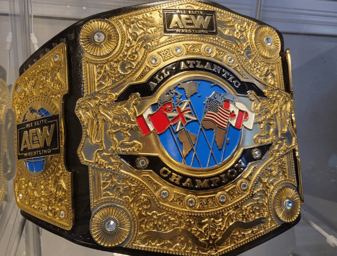 AEW ALL ATLANTIC CHAMPIONSHIP REPLICA TITLE BELT