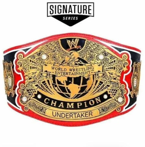 Undisputed UndertakerChampionship Signature Series Wrestling Belt Replica