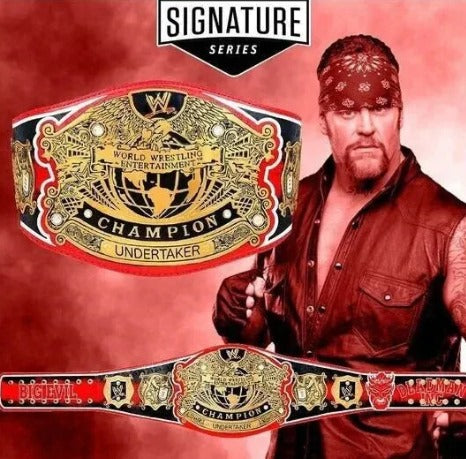 Undisputed UndertakerChampionship Signature Series Wrestling Belt Replica