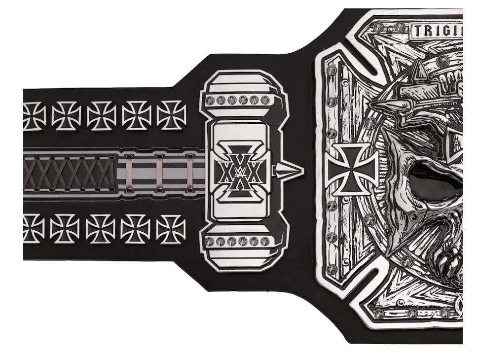 Triple H 30 Years The King Legacy WWE Championship Titelgürtel | WWE Sammlerstück | Riemen aus echtem Rindsleder | Ätzgürtel