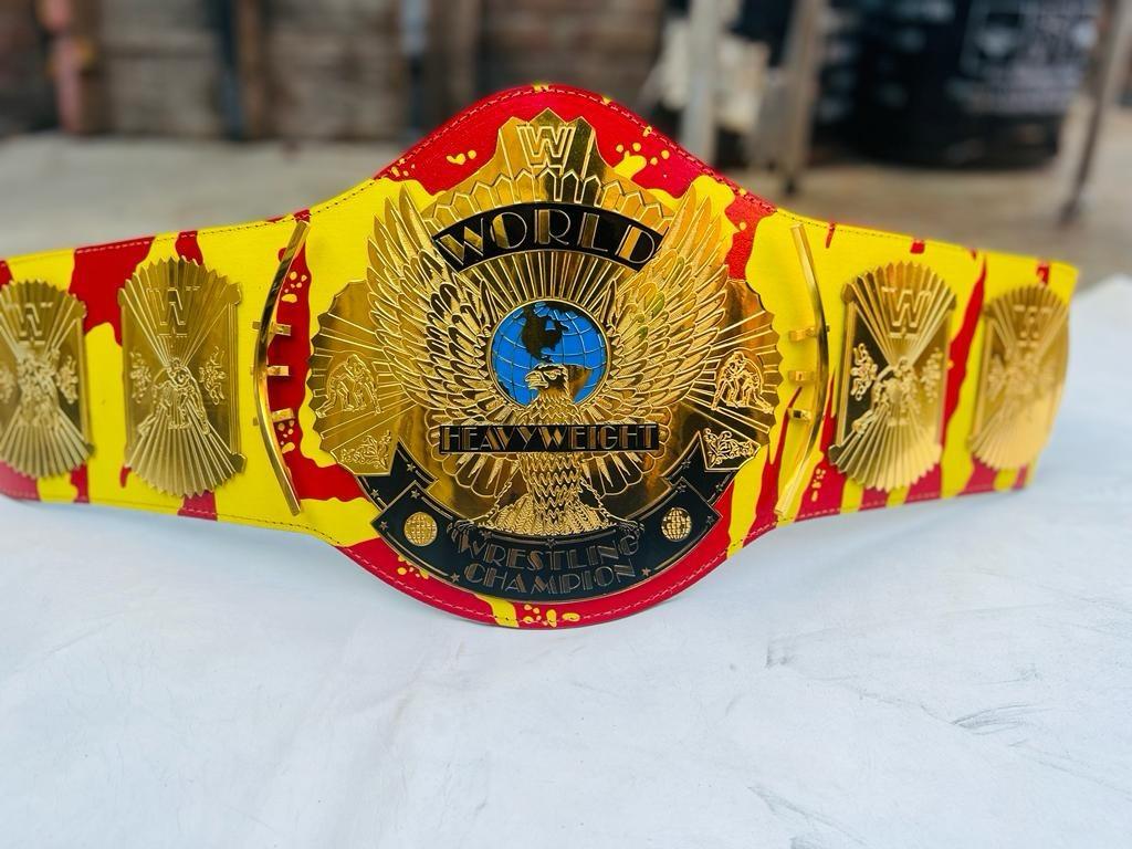 Hulk Hogan Signature Series Championship Replica Title Belt
