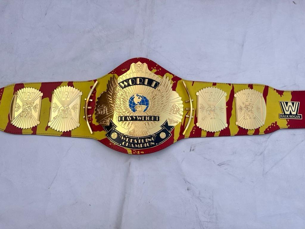 Hulk Hogan Signature Series Championship Replica Title Belt