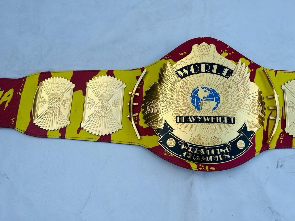 Hulk Hogan Signature Series Championship Replica Title Belt