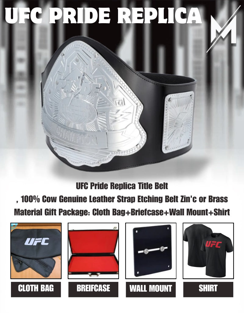 UFC Pride Replica Title Belt
