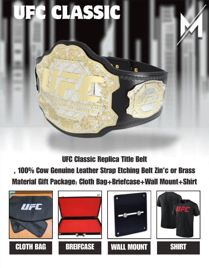UFC Classic Replica Title Belt
