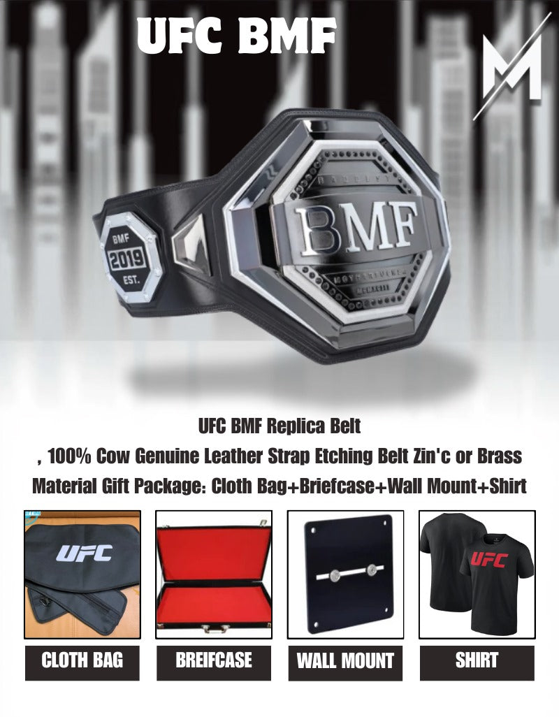 UFC BMF Replica Belt