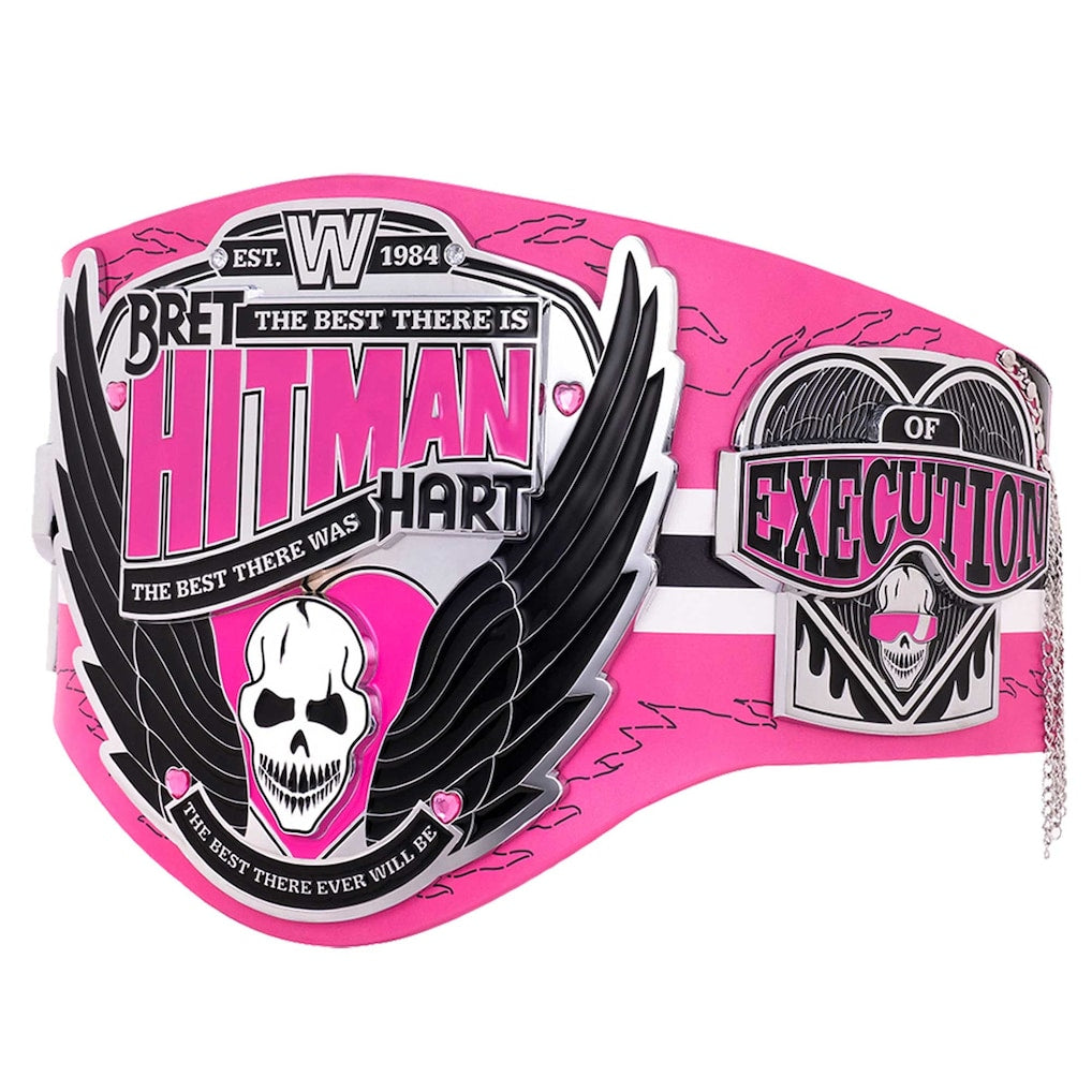 Bret Hart Legacy Championship Replica Title Belt