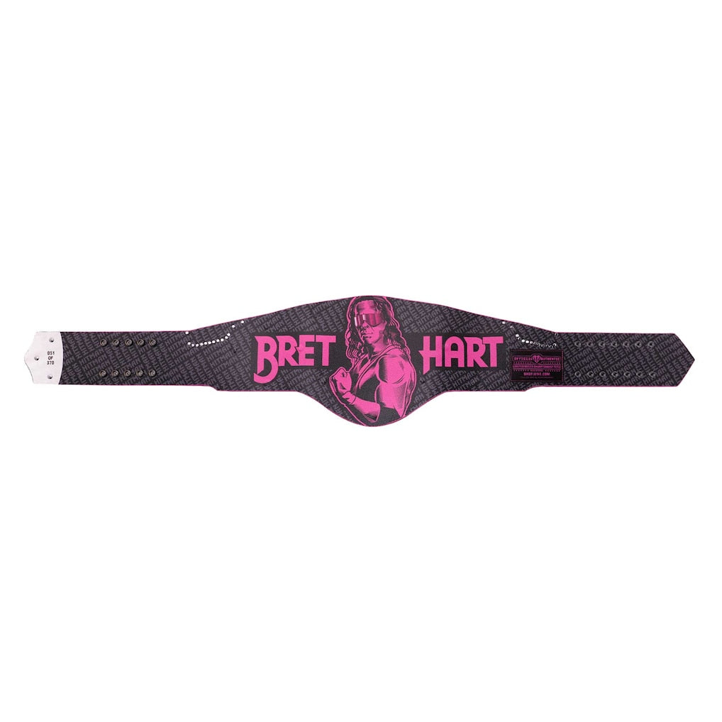 Bret Hart Legacy Championship Replica Title Belt