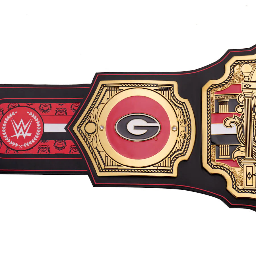 Georgia Bulldogs WWE Legacy Title Belt
