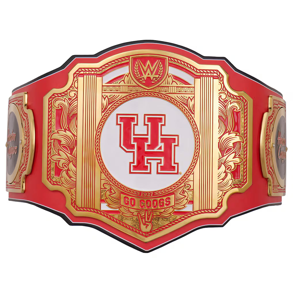Houston Cougars WWE Legacy Title Belt