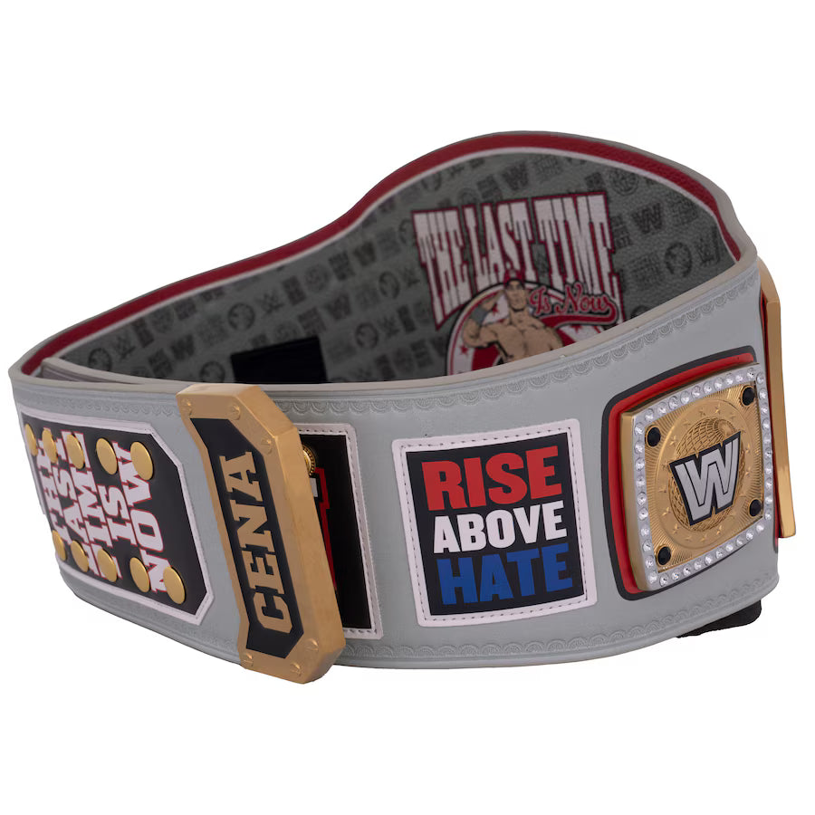 John Cena Farewell Tour 2025 Dayton Spinner Championship Replica Title Belt