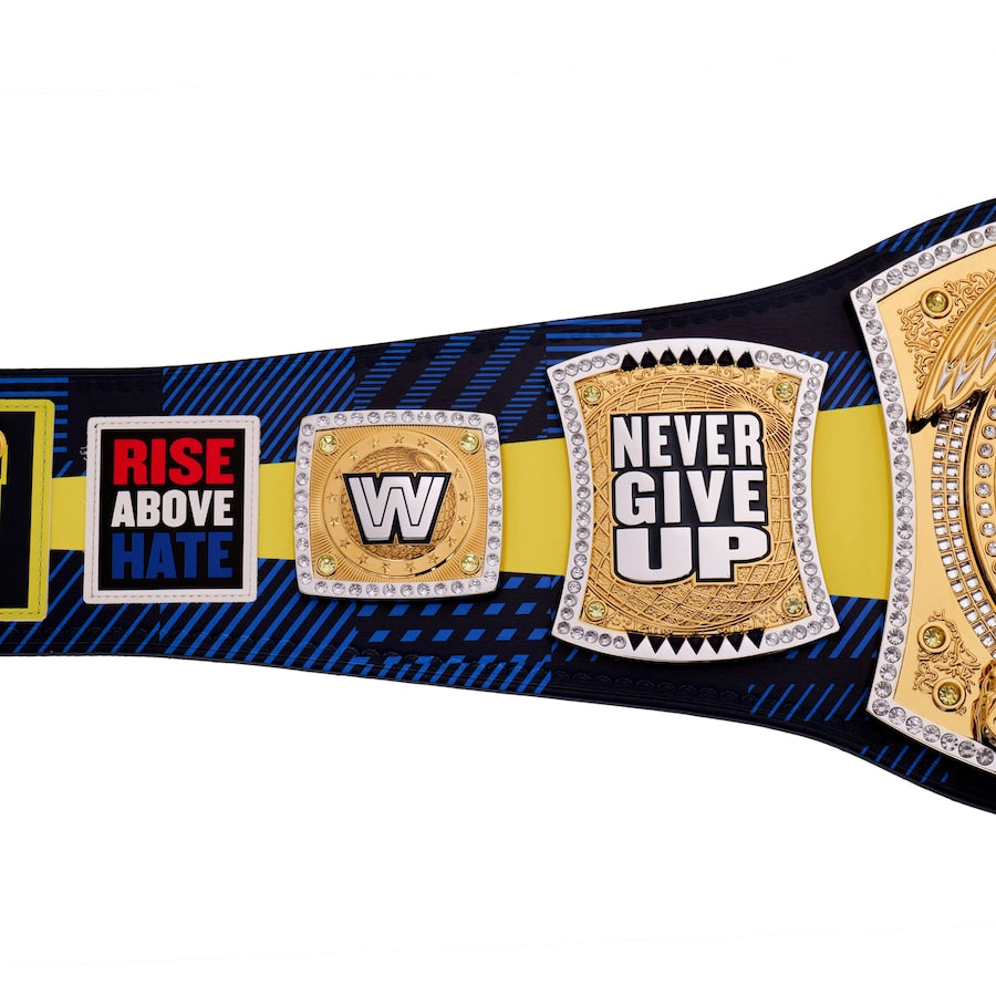 John Cena Farewell Tour 2025 Glasgow Spinner Championship Replica Title Belt