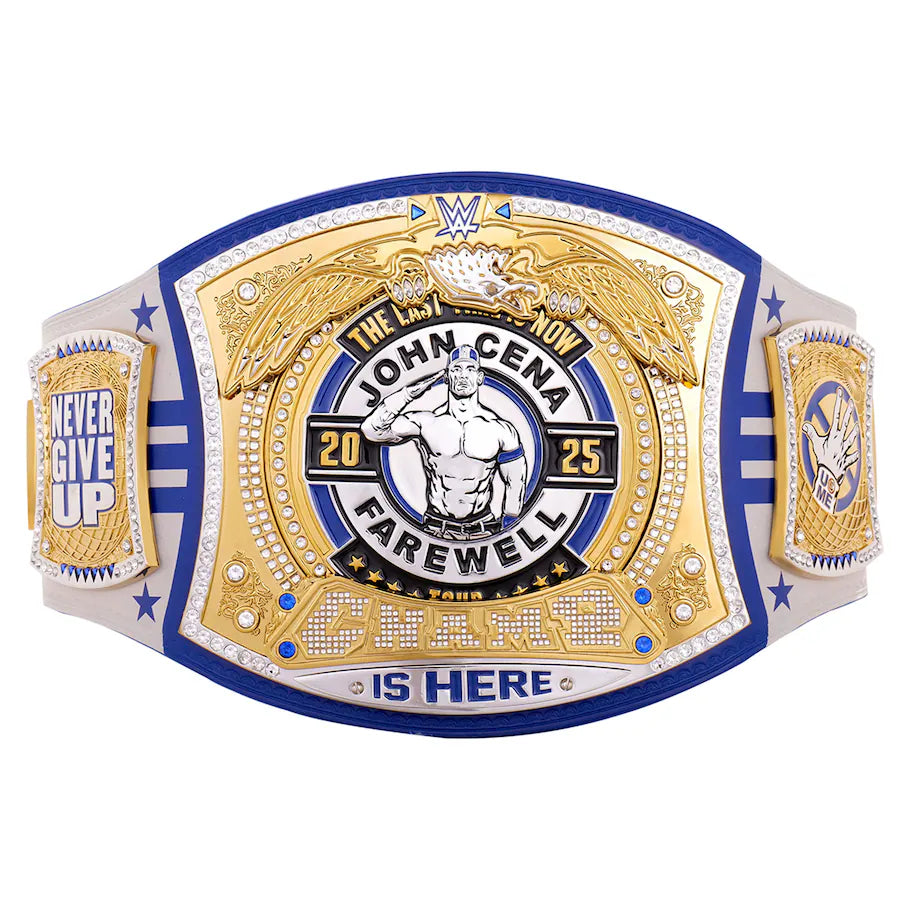John Cena Farewell Tour 2025 Lexington Spinner Championship Replica Title Belt