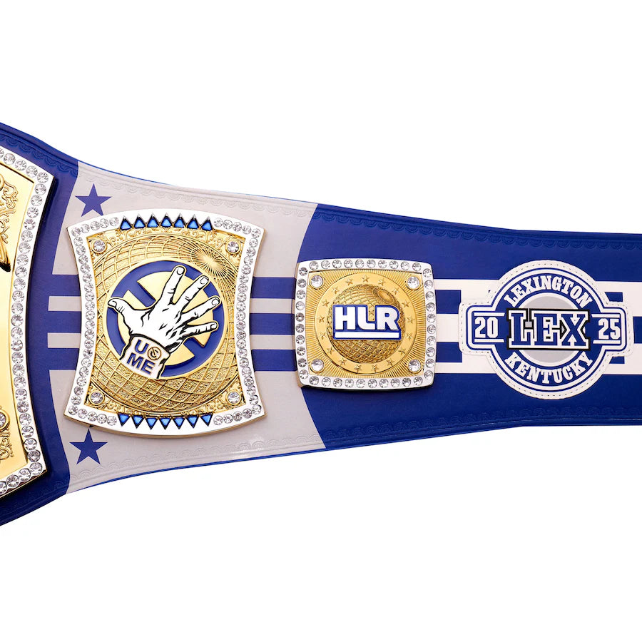 John Cena Farewell Tour 2025 Lexington Spinner Championship Replica Title Belt