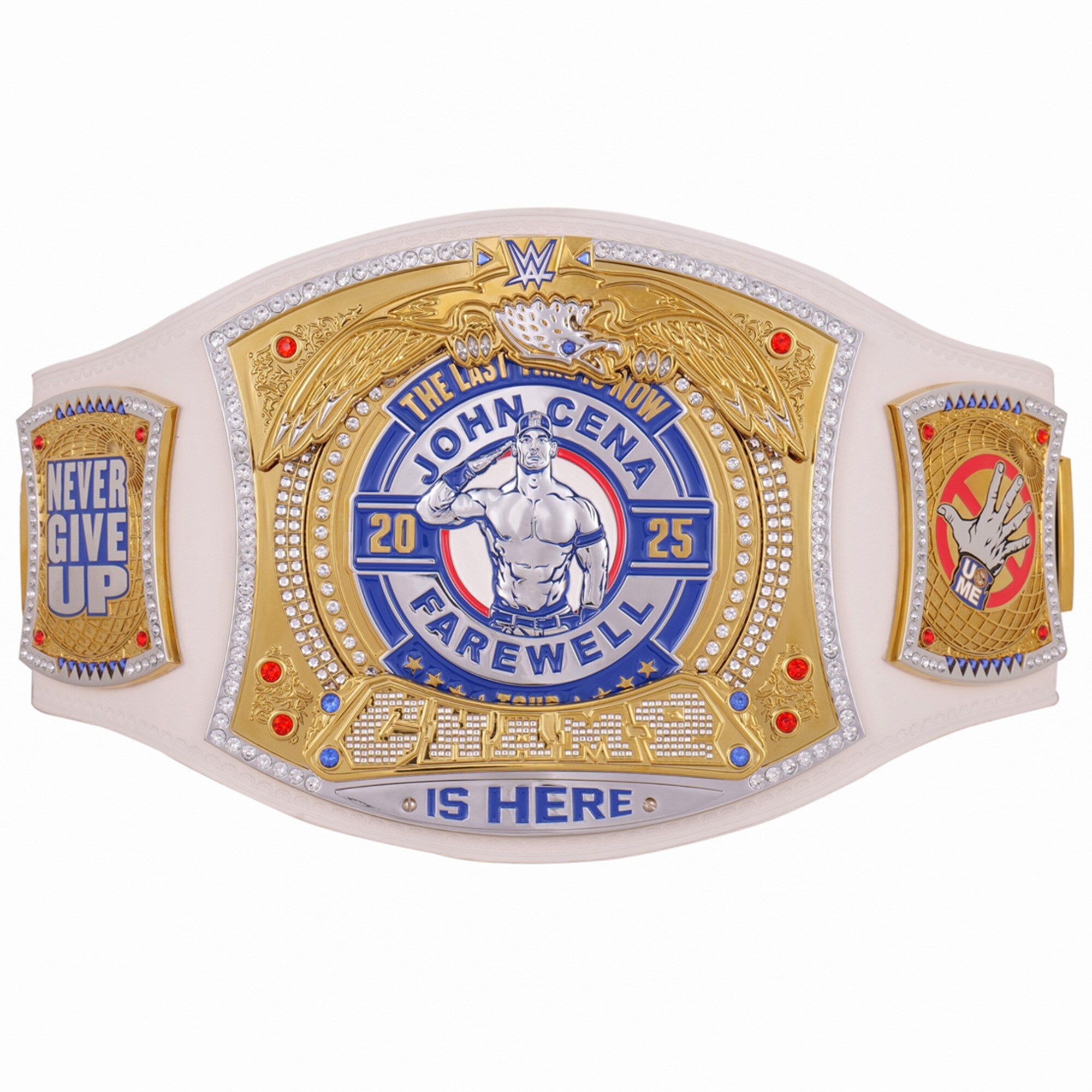 John Cena Farewell Tour Los Angeles Spinner Championship Replica Title Belt