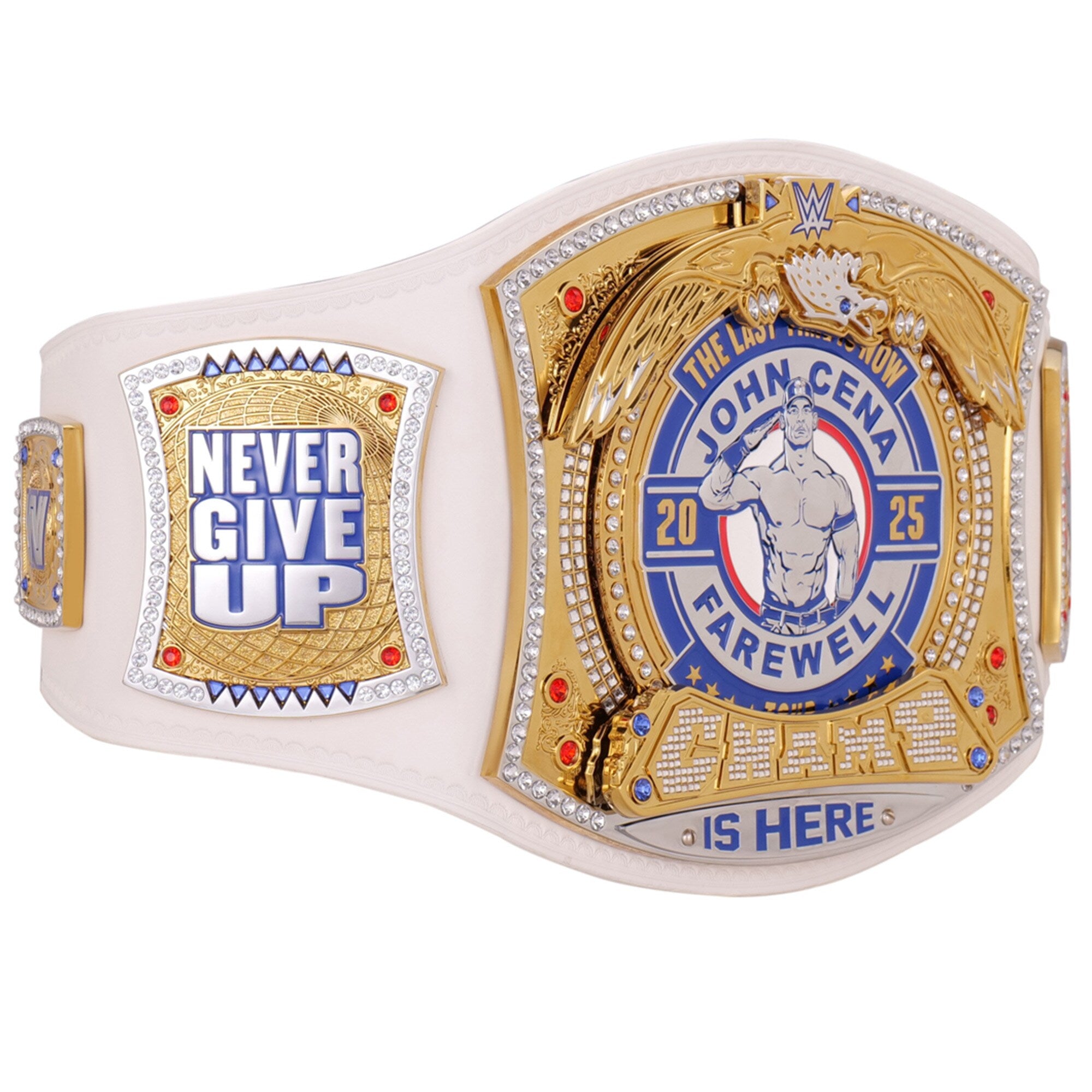 John Cena Farewell Tour Los Angeles Spinner Championship Replica Title Belt