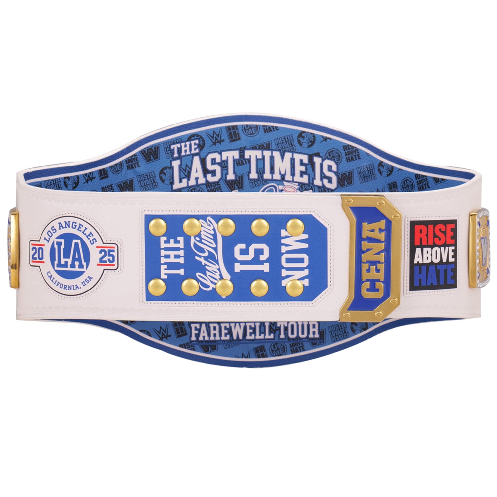 John Cena Farewell Tour Los Angeles Spinner Championship Replica Title Belt
