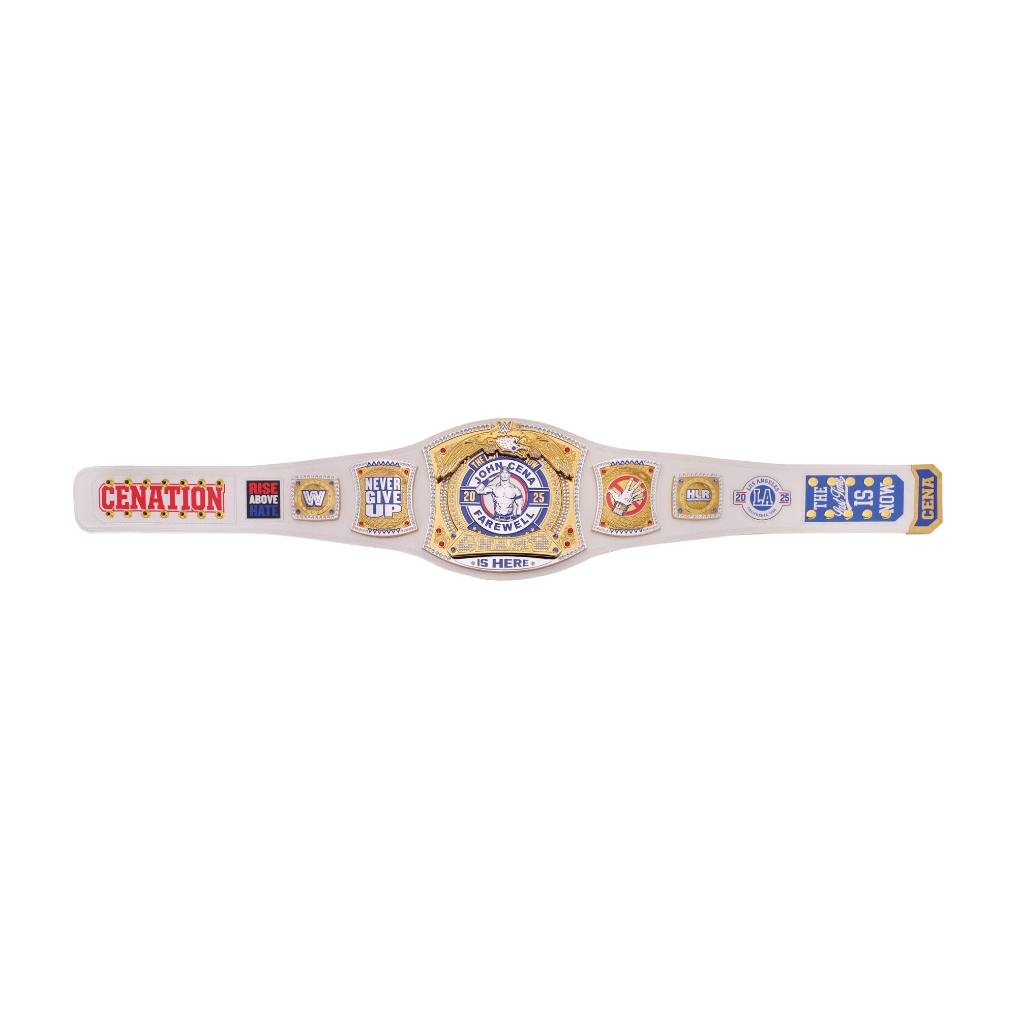 John Cena Farewell Tour Los Angeles Spinner Championship Replica Title Belt