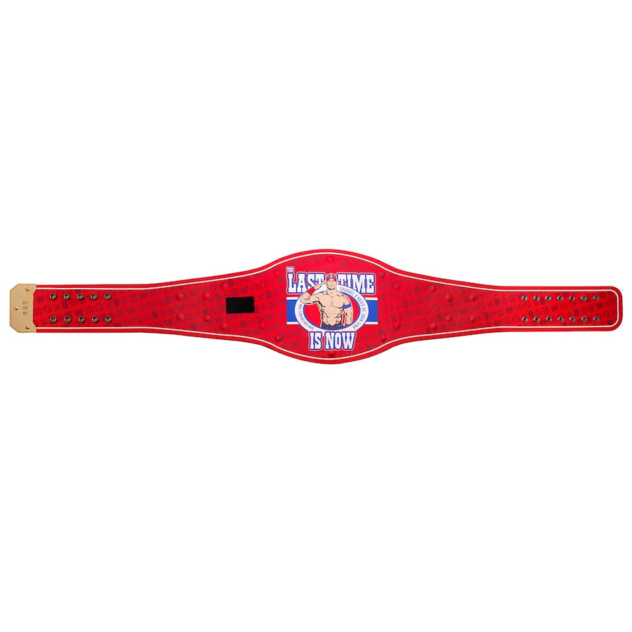 John Cena Farewell Tour 2025 Montreal Spinner Championship Replica Title Belt