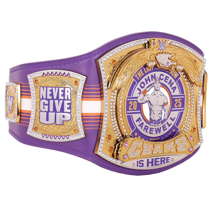 John Cena Farewell Tour 2025 Phoenix Spinner Championship Replica Title Belt