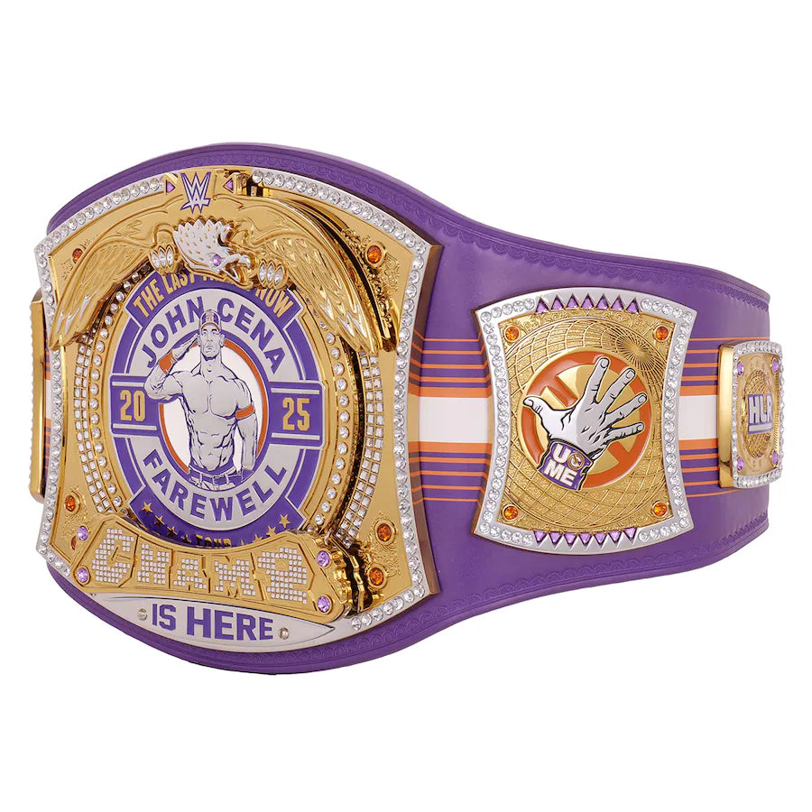 John Cena Farewell Tour 2025 Phoenix Spinner Championship Replica Title Belt