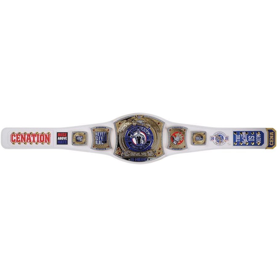John Cena WWE Autographed 2025 Farewell Tour Los Angeles Replica Title Belt - Limited Edition of 25