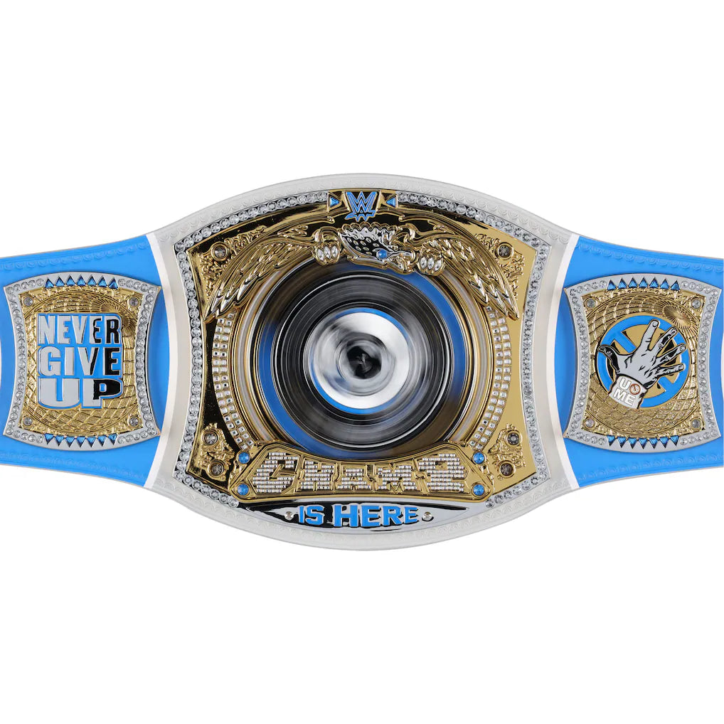 John Cena WWE Autographed Farewell Tour 2025 Grand Rapids Replica Title Belt - Limited Edition of 25