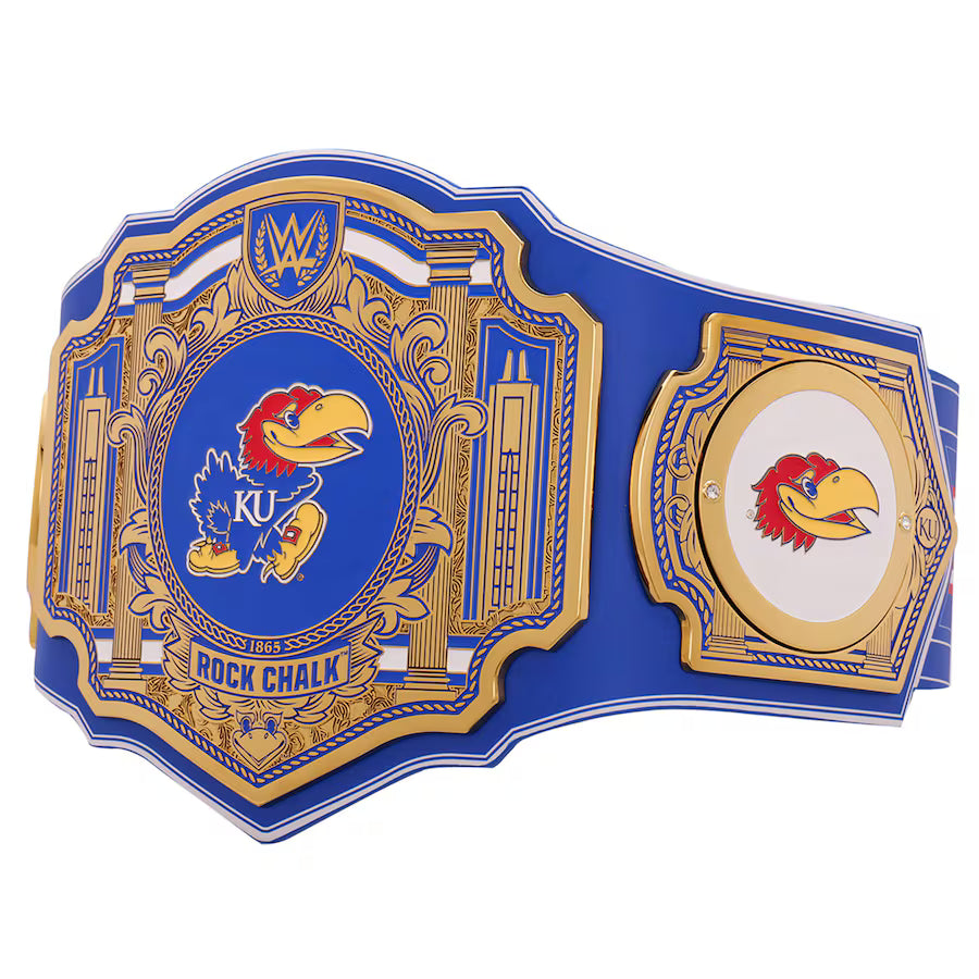 Kansas Jayhawks WWE Legacy Title Belt