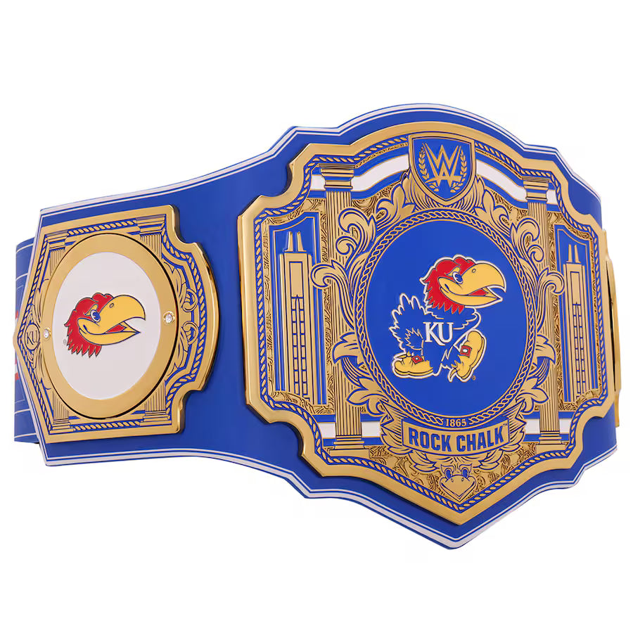 Kansas Jayhawks WWE Legacy Title Belt