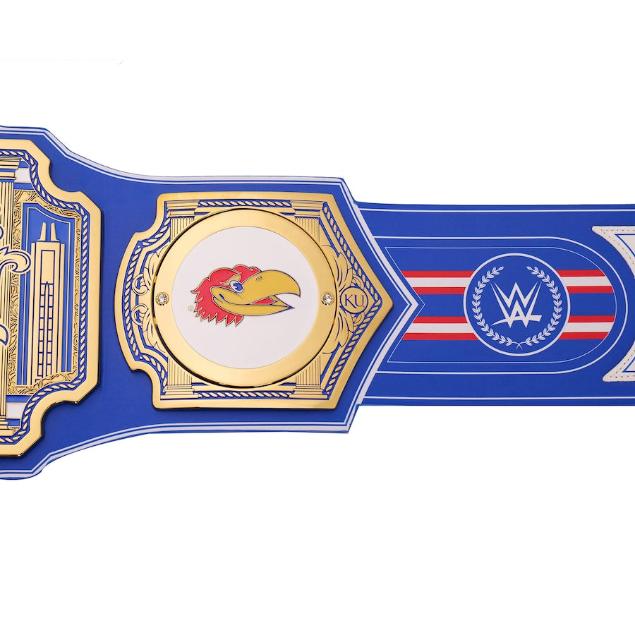 Kansas Jayhawks WWE Legacy Title Belt