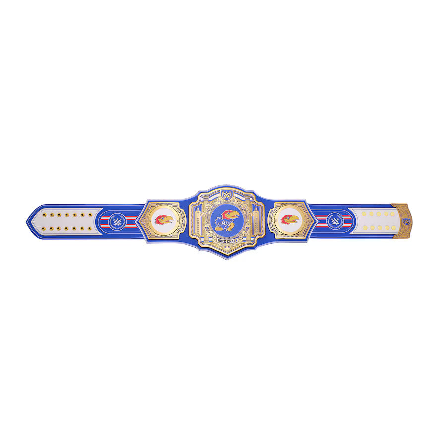 Kansas Jayhawks WWE Legacy Title Belt