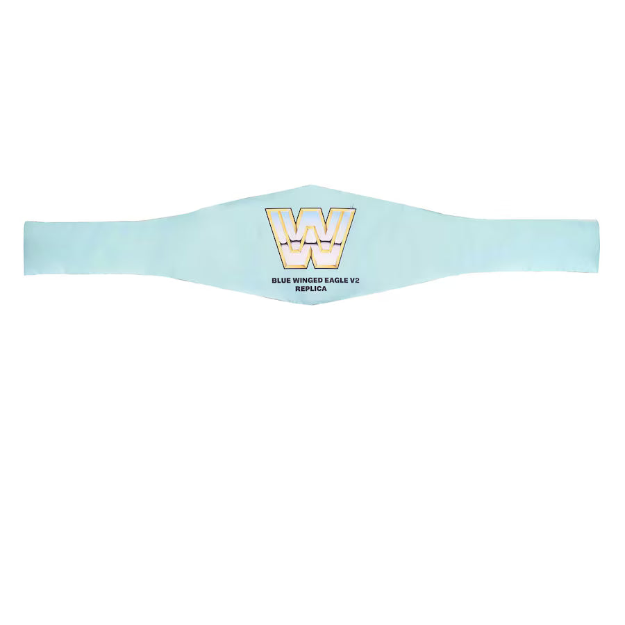 Light Blue WWE Winged Eagle Championship Replica Title Belt