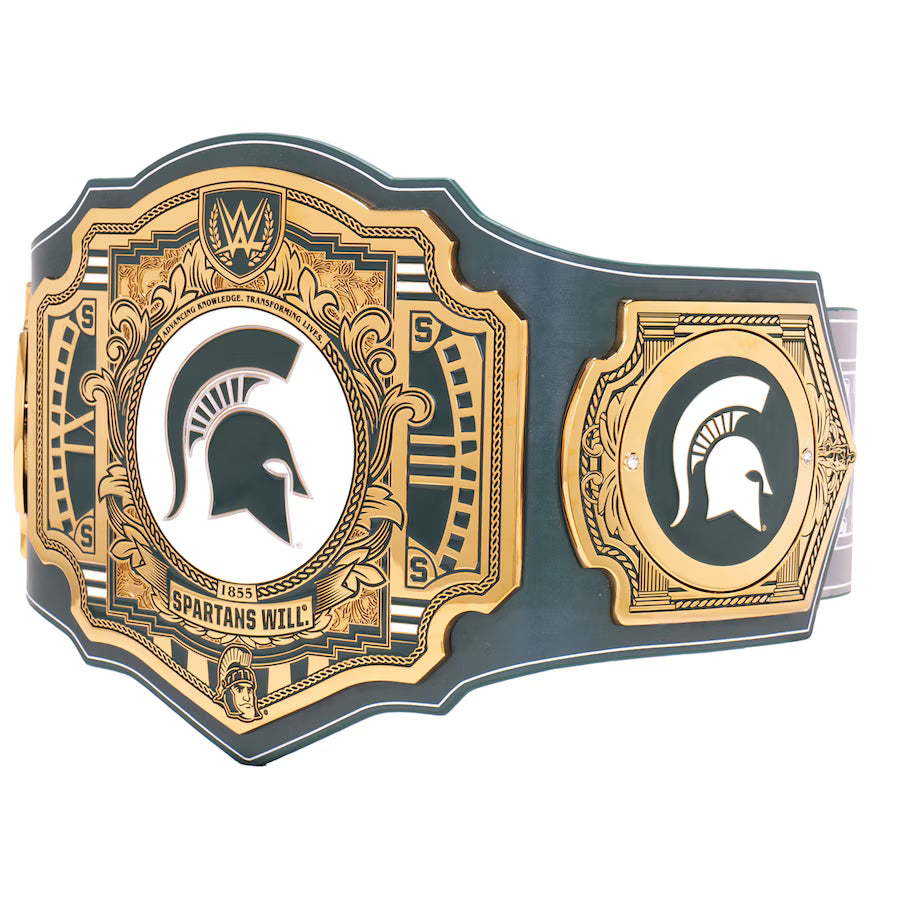 Michigan State Spartans WWE Legacy Title Belt
