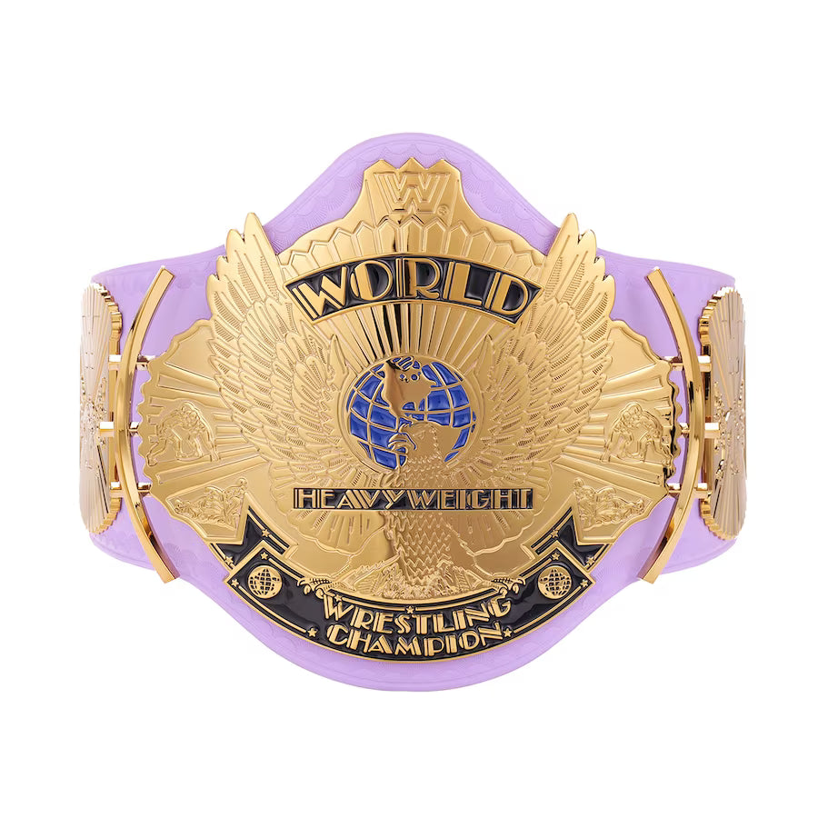 Purple WWE Winged Eagle Championship Replica Title Belt