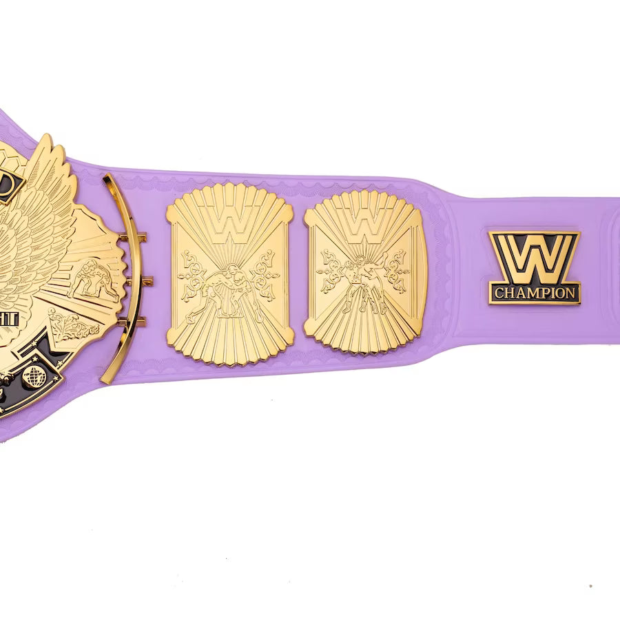 Purple WWE Winged Eagle Championship Replica Title Belt
