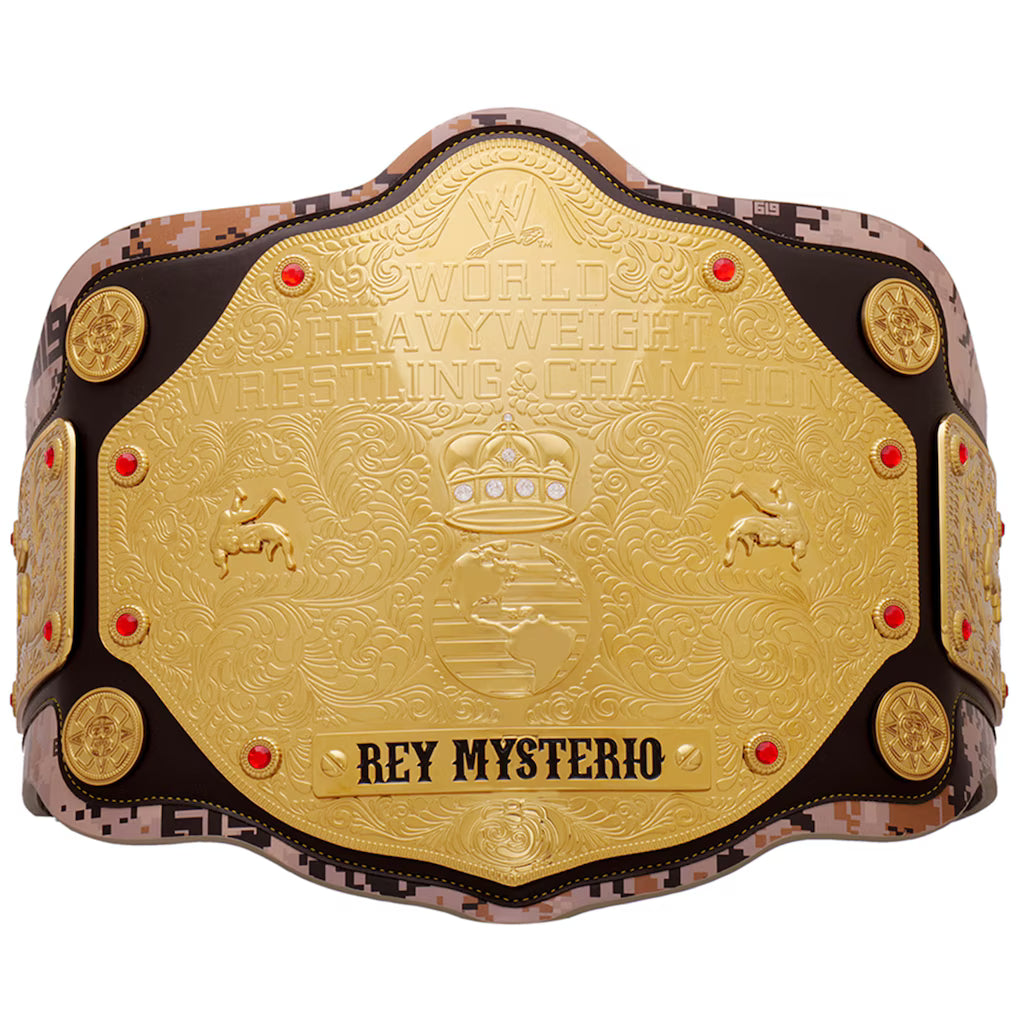 Rey Mysterio 619 San Diego Signature Series Title Belt