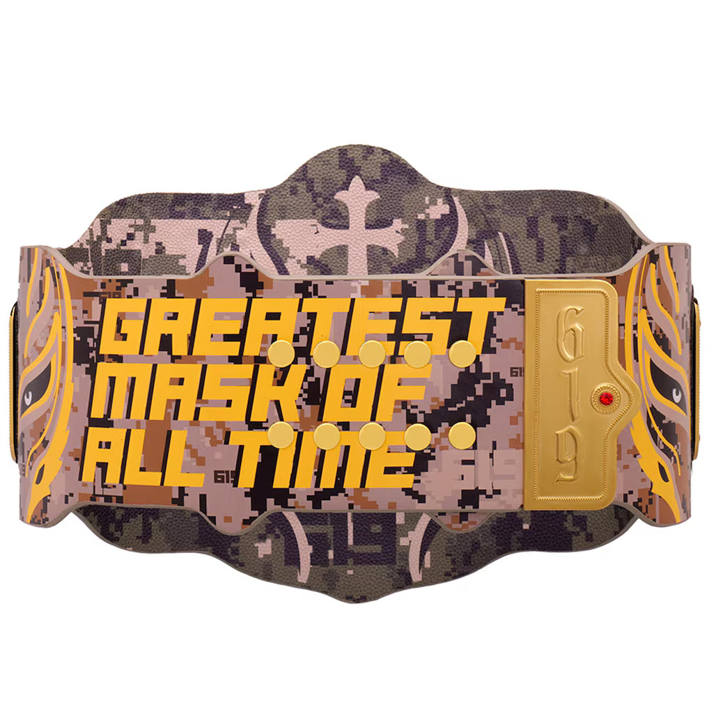 Rey Mysterio 619 San Diego Signature Series Title Belt