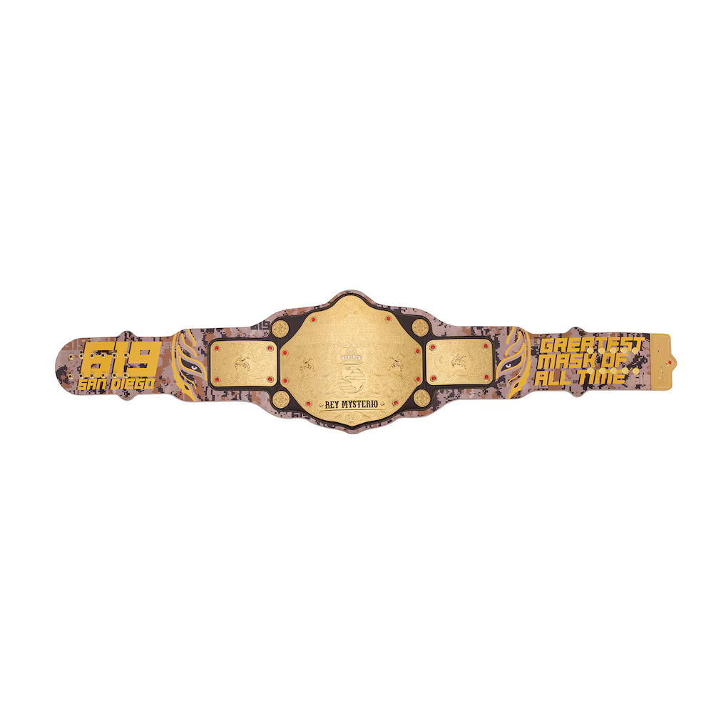 Rey Mysterio 619 San Diego Signature Series Title Belt