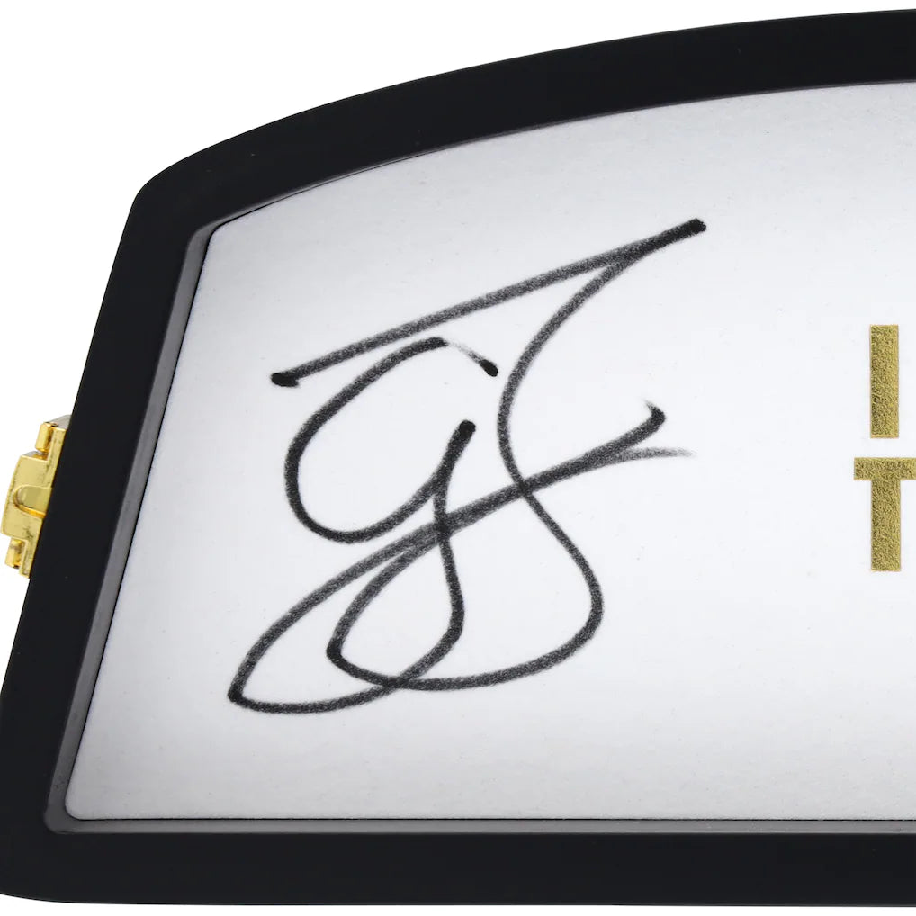 Roman Reigns & Cody Rhodes WWE Autographed 2024 Bad Blood Mini Title In Gift Box - Limited Edition of 25