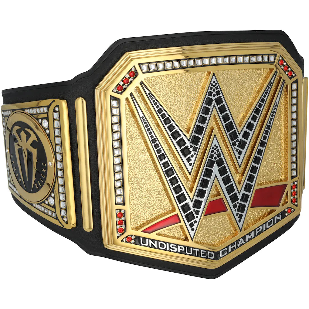 Roman Reigns Autographed Undisputed WWE Championship Replica Title Belt