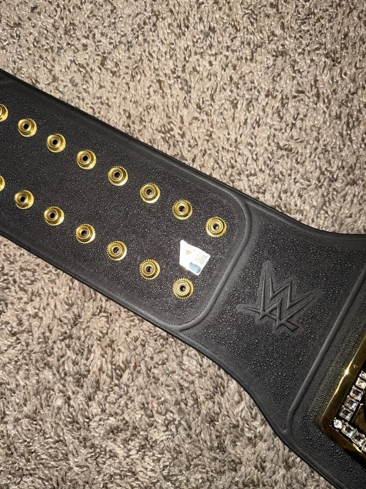 Roman Reigns WWE Autographed Undisputed Universal Championship Replica Title Belt