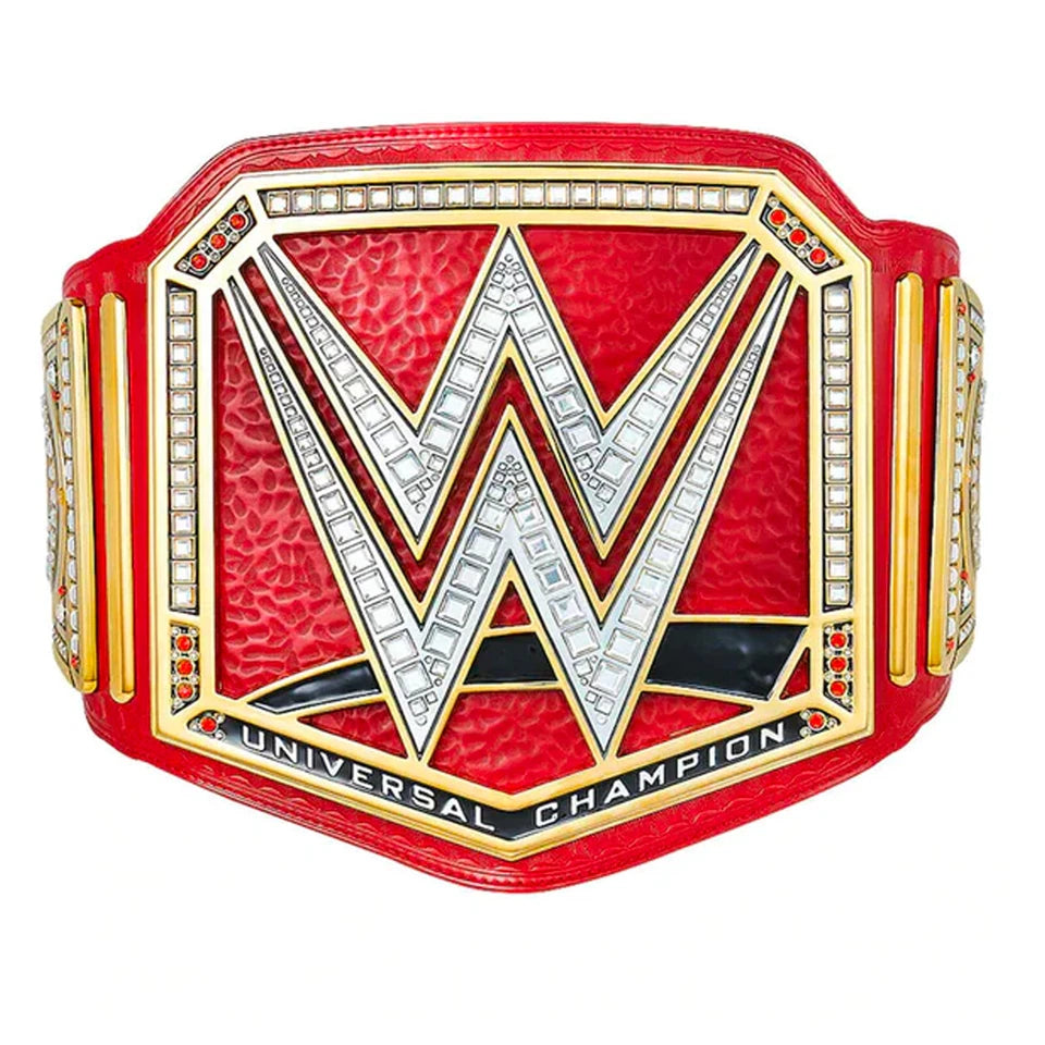 New Undisputed championship Red wrestling replica belt